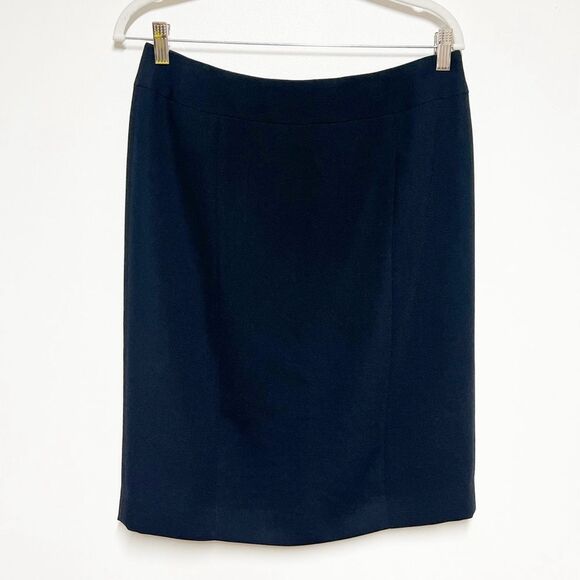 NWT Calvin Klein Womens Navy Double Breasted Cropped Skirt Suit Sz 6 - Picture 6 of 7